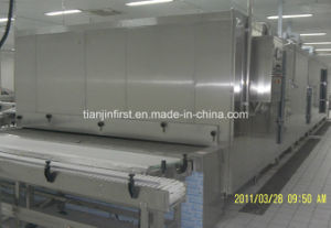 Factory Supply Tunnel Quick Freezer for Seafood Bread Fish