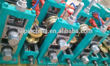 High frequency straight weld pipe mill