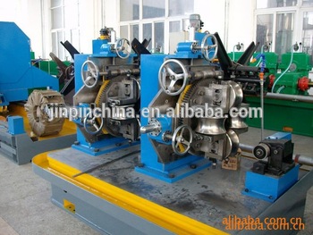 High frequency straight weld pipe machine