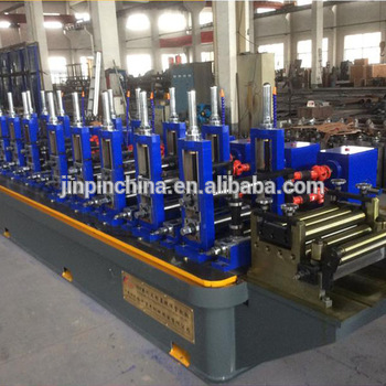 High frequency straight weld tube rolling mill