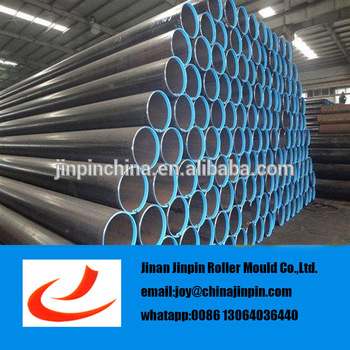 High frequency straight weld pipe rolling mill