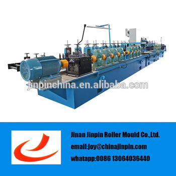 High precision straight welded steel pipe mill