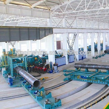 High frequency straight seam steel pipe production line