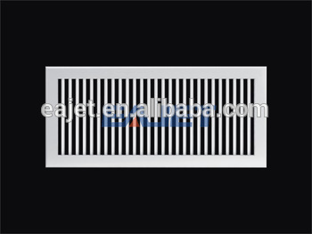 Aluminum alloy single deflection frame aluminum linear bar grille air diffuser