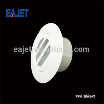 Circular round wall vent kitchen inlet ventilation grille with filter house hvac conditioning