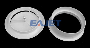 high quality brand product EAJET disc valve round return and supply air diffuser