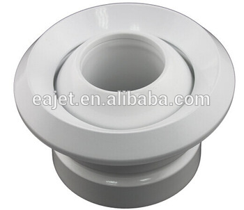 high quality JNS aluminum spout jet ball round nozzle air diffuser