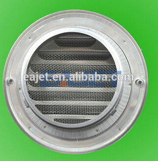 stainless aluminum ball weather louver round weather louver stainless air louver