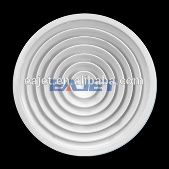 Aluminium Round Ceiling Diffuser For Ventilation and Air Conditioning