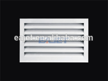 Hvac System Air Ventilator Aluminum Louver Grille