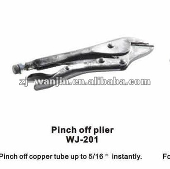 Pinch off plier