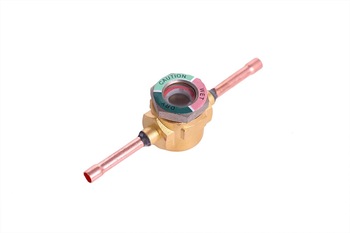 Welding Copper oil level sight glass