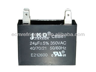 CBB6 1 12uF 250V AC 2 Soldering Terminals Polypropylene Film Fan Motor Run Capacitor
