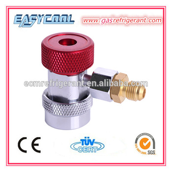 R134a female male quick coupler for refrigeration