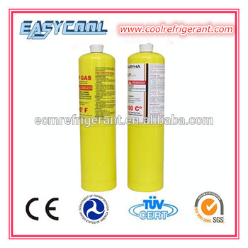 Mapp Gas Cylinder For Welding Gas Brazing Gas Air Conditioning Refrigeration