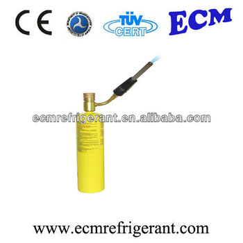 Propylene mapp gas process for melting gold