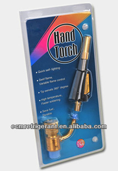 Electronic auto ignition swivel torch