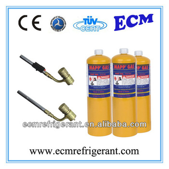 DOT cylinder with Brazing gas MAPP GAS