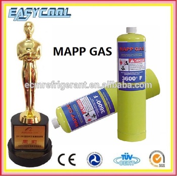 Mapp gas cylinder for welding brazing and soldering