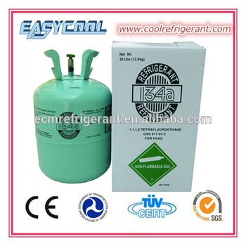 Refrigerant Gas R134a For Air Conditioner Refrigerant R134a