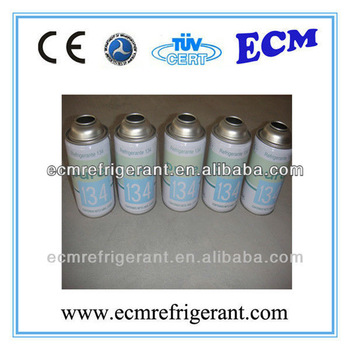 refrigerant r134a gas small can with good quality