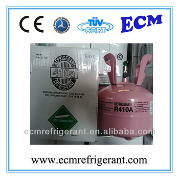 gas r410a widely used in small and medium sized unit air conditioning