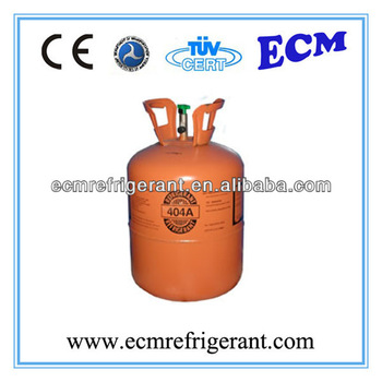 Mixed Refrigerant R404a Gas made up of the components HFC 125 HFC 143a and HFC 134a