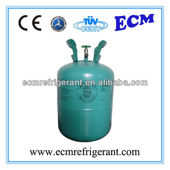 Refrigerant R500 Gas mixing refrigerants for temperature sensing agent dehumidifiers