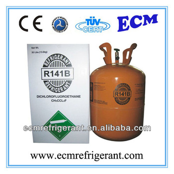 refrigerant r141a gas disposable cylinder 30lb 13 6kg