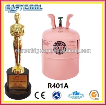 Mixed refrigerant r401a gas disposable cylinder 15lb 6 8kg with good price