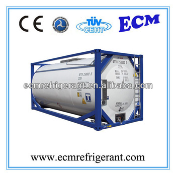 Refrigerant R134a Gas ISO TANK Air Conditioning condenser Refrigeration oils