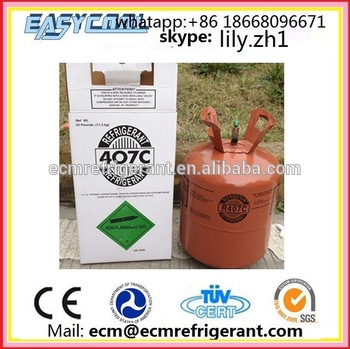 11 3kg 25lb gas cylinder r407c gas refrigerant with competitive price