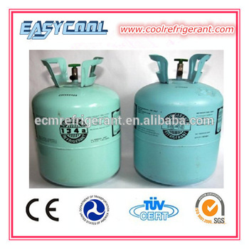 Refrigerant gas r134a cylinder 30lb 13 6kg CE DOT certificate approved