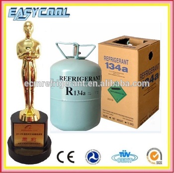 Refrig gaz ac gas refrigerant r134a 13 6kg cyilnder r134 gas price for small air conditioner