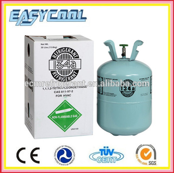 Auto used puregas refrigerant r134a 13 6kg 30lb r134a refrigerant Replace r12 refrigerant for sale