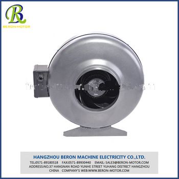 stainless steel inline duct fan