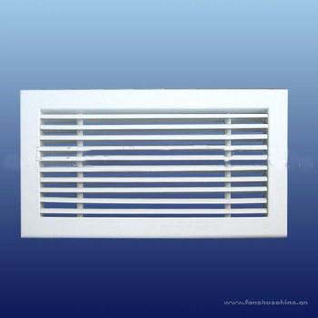 white ventilation louver LD DF square air diffuser linear air grille