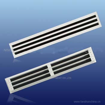 Aluminum linear diffuser LSD A linear bar grille - Coowor.com