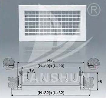 metal window louver shutters grille adjustable louver shutter DG D