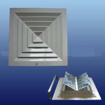 <font color='red'>Square</font> <font color='red'>air</font> <font color='red'>diffuser</font> with damper for HVAC system <font color='red'>CD</font> SA VCD <font color='red'>ceiling</font> <font color='red'>diffuser</font> for <font color='red'>air</font> ventilation