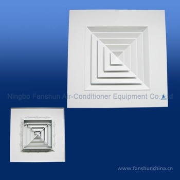 Anodized Aluminum and Steel <font color='red'>square</font> <font color='red'>ceiling</font> <font color='red'>air</font> <font color='red'>diffuser</font> <font color='red'>CD</font> SC4