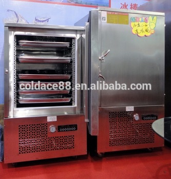 Commercial upright home blast freezer for counter top display refrigerator