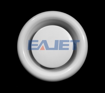 high quality brand product EAJET disc valve round return and supply air diffuser