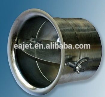 HVAC ducts systems round manual damper