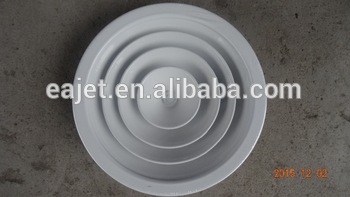 Aluminium Round Ceiling Diffuser For Ventilation and Air Conditioning