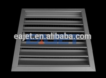 Hvac System Air Ventilator Aluminum Louver Grille