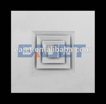 Aluminum air square ceiling diffuser