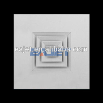 Aluminium Square Ceiling Diffuser For Ventilation And Air