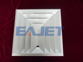 3 way square ventilating diffuser aluminum air vent