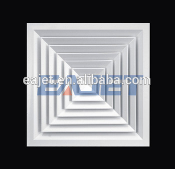 Aluminum Square Ceiling Diffuser 4 way
